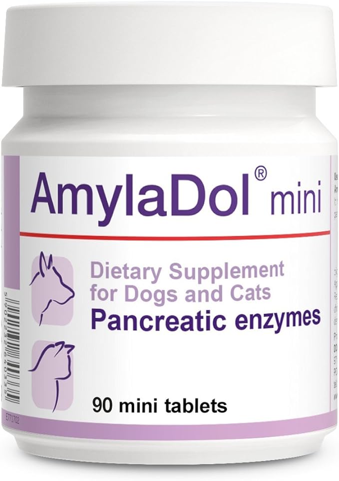 PETS DOLFOS AmylaDol 90 mini tablets Pancreatic/Digestive Enzymes