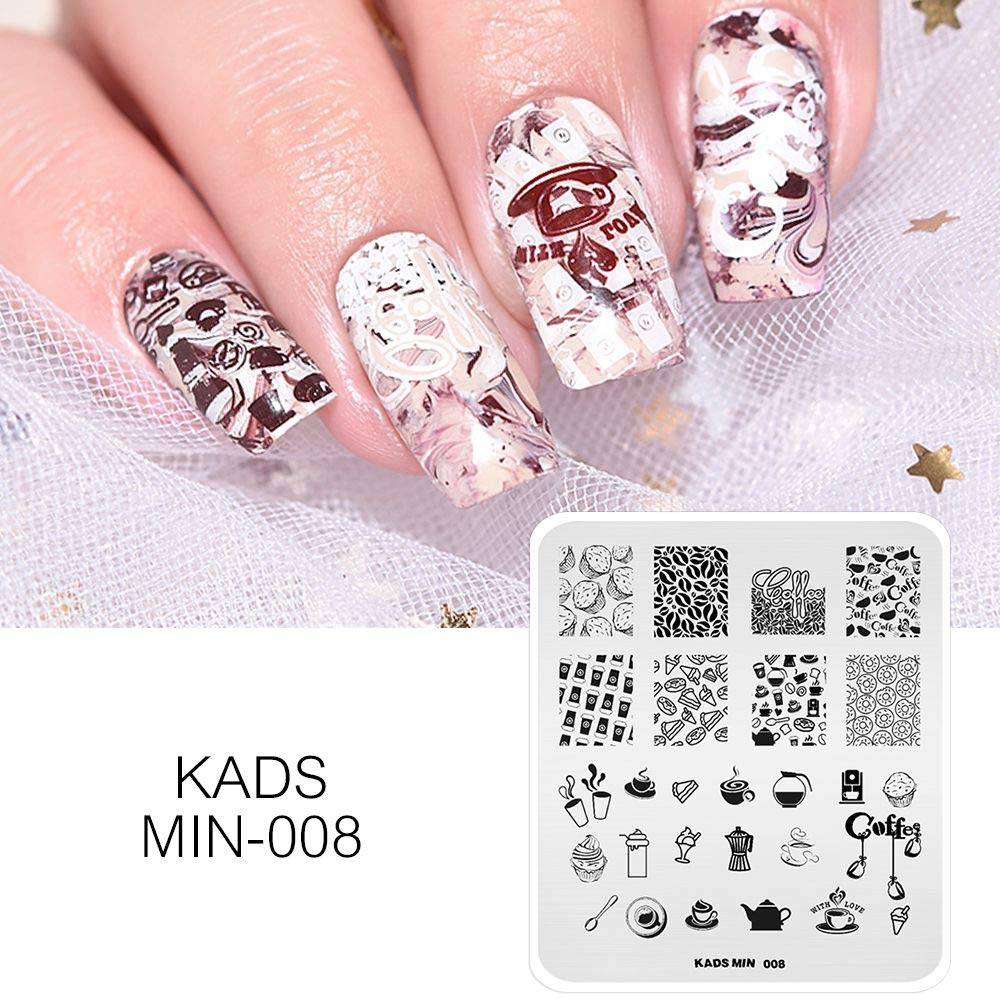 KADS Nail Art Manicure Edge Trimmer Nail Cutter Tool Nail Gel Easy French Smile Line Nail Acrylic Tool with 11 Sizes : Beauty