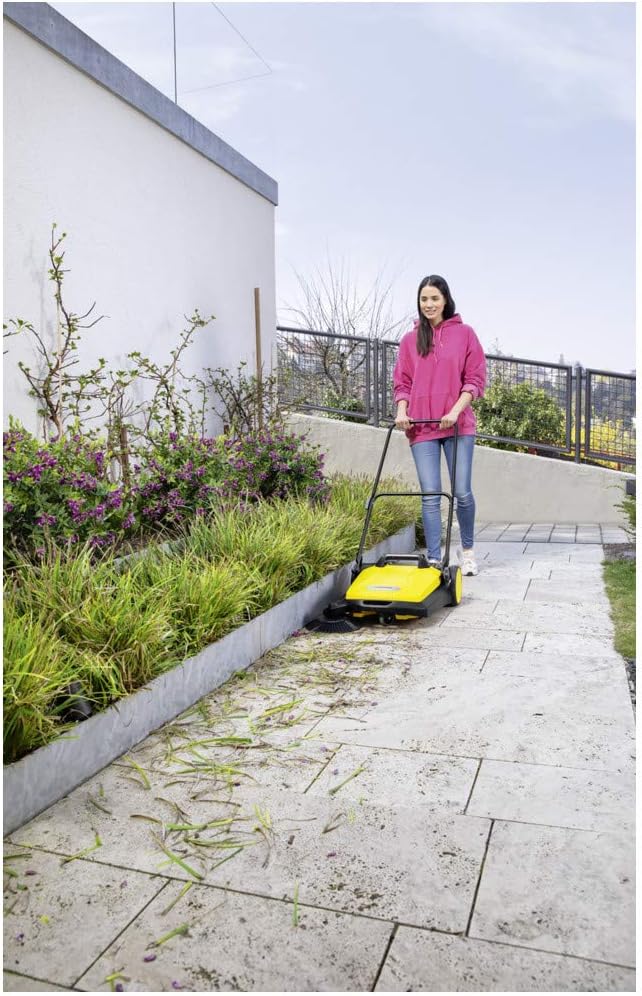 Kärcher 1.766-320.0, Kächer S 4 Mechanical sweeper, Black, Yellow, 20 liters - Image 3
