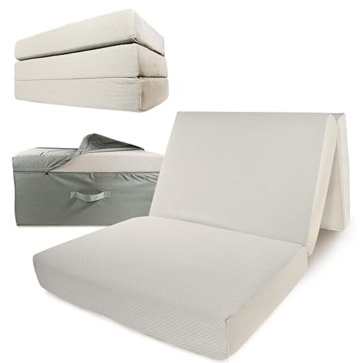 Colchón portátil - Cama Plegable de Espuma viscoelástica ...