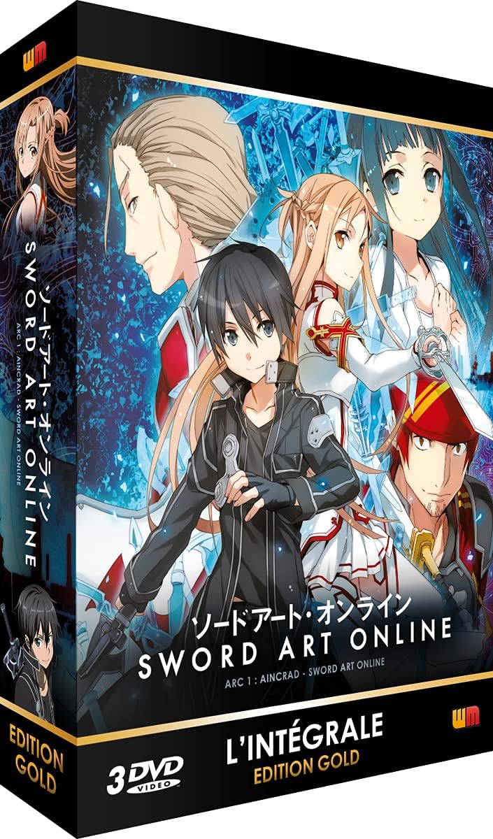 Sword Art Online Arc 1 Aincrad L Integrale Edition Gold 輸入盤 Dvd ブルーレイ Amazon Co Jp