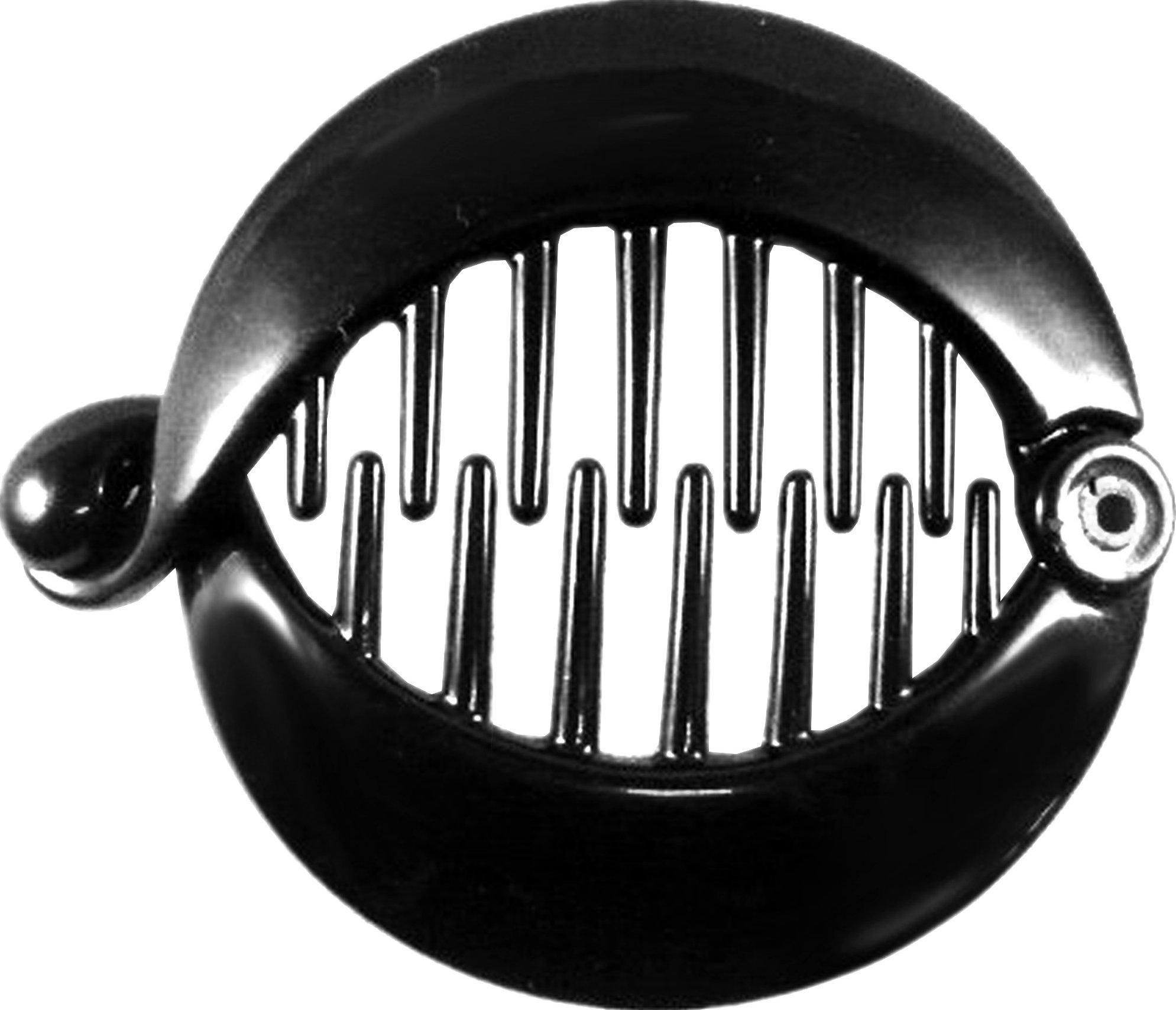 Prettyou 2.5 Inches Effortless Beauty Assorted Side Combs Ponytail Hair