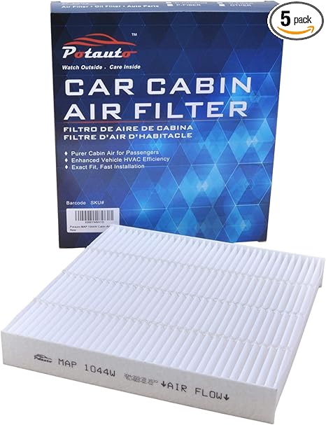 Amazon Com Potauto Map 1044w 5 Pack Cabin Air Filter