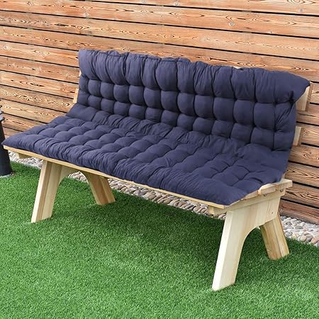 Amazon Com Scorpiuse Soft Bench Cushions With Backrest Non Slip