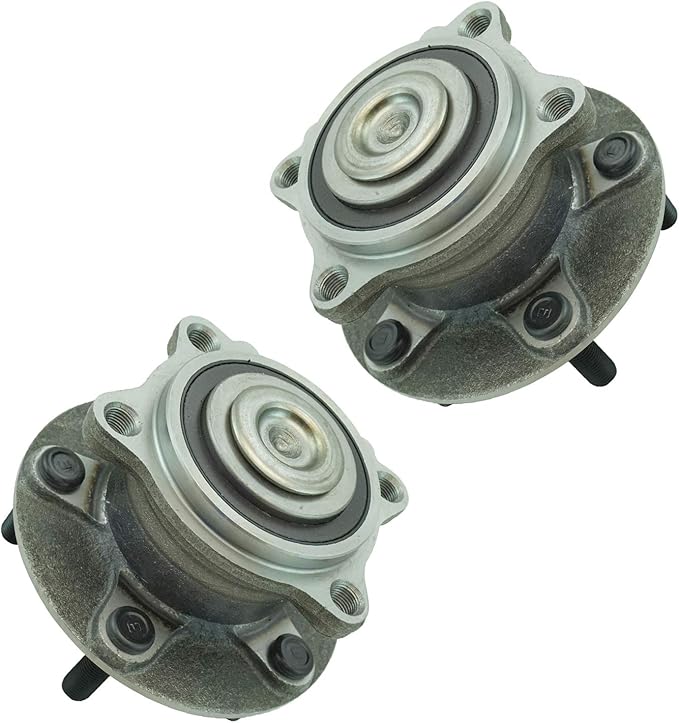 1A Auto Wheel Bearing & Hub Assembly Rear Pair for
