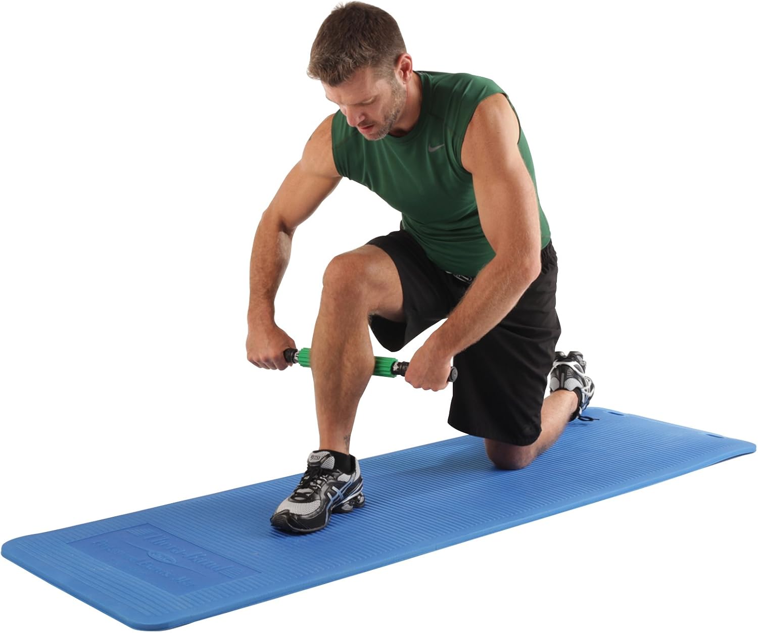TheraBand Roller Massager +, Muscle Roller Stick for Self-Myofascial Release, Deep Tissue Massage Rolling Pin, Trigger Point Release, Muscle Soreness, Best Gifts for Runners, Athletes, Crossfit: Clothing
