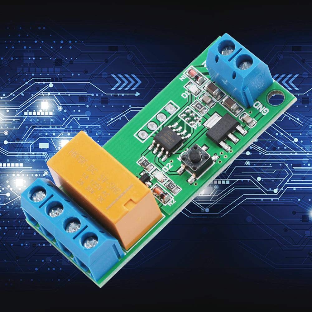 Vikye DC 5/6/9/12V Motor Reverse Polarity Timer, Adjustable Delay Relay, Max 2A Load Current - Image 4