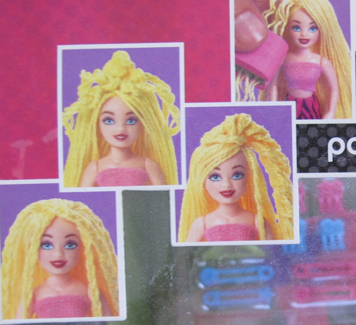 polly pocket dare to hair
