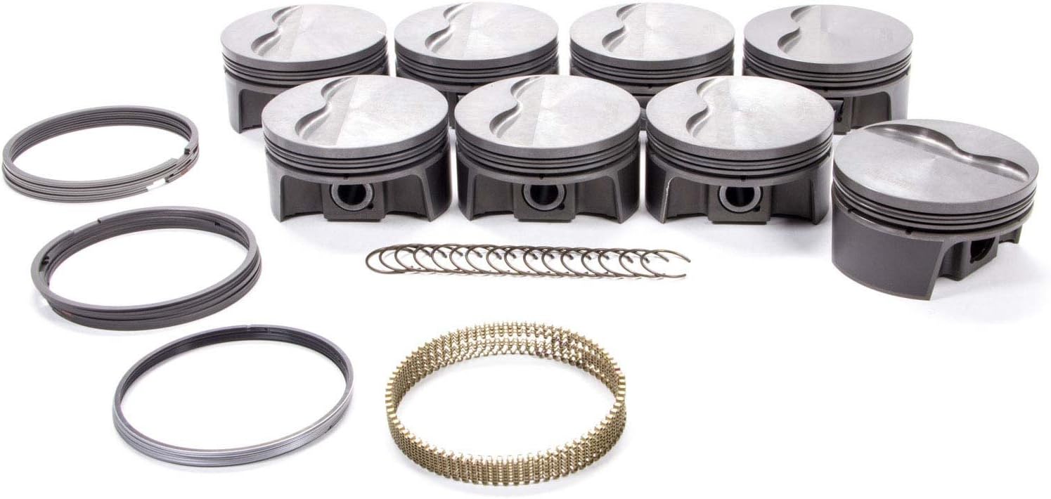 MAHLE PISTONS 4.000 in Bore GM LS PowerPak Piston/Ring Kit P/N LS1340000F04