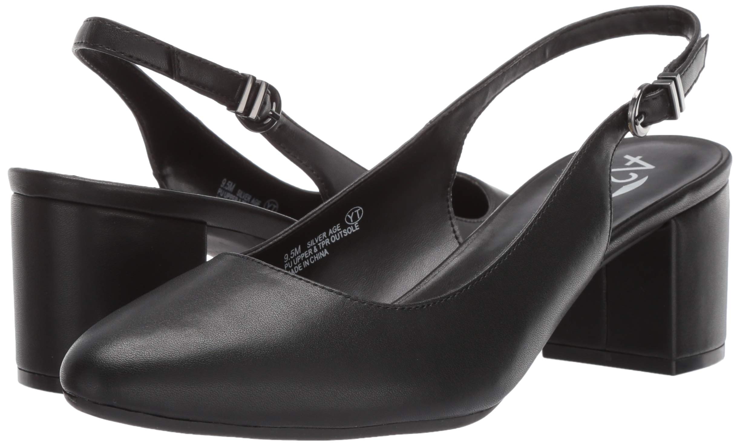 Aerosoles - Women's Silver Age Pump - Rounded Toe Dress Heel with Memory Foam Footbed - Image 7