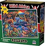 Dowdle Jigsaw Puzzle - Wild Africa - 100 Piece
