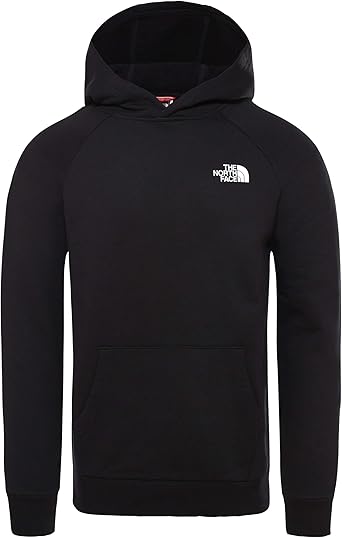 the north face red box black mens hoodie