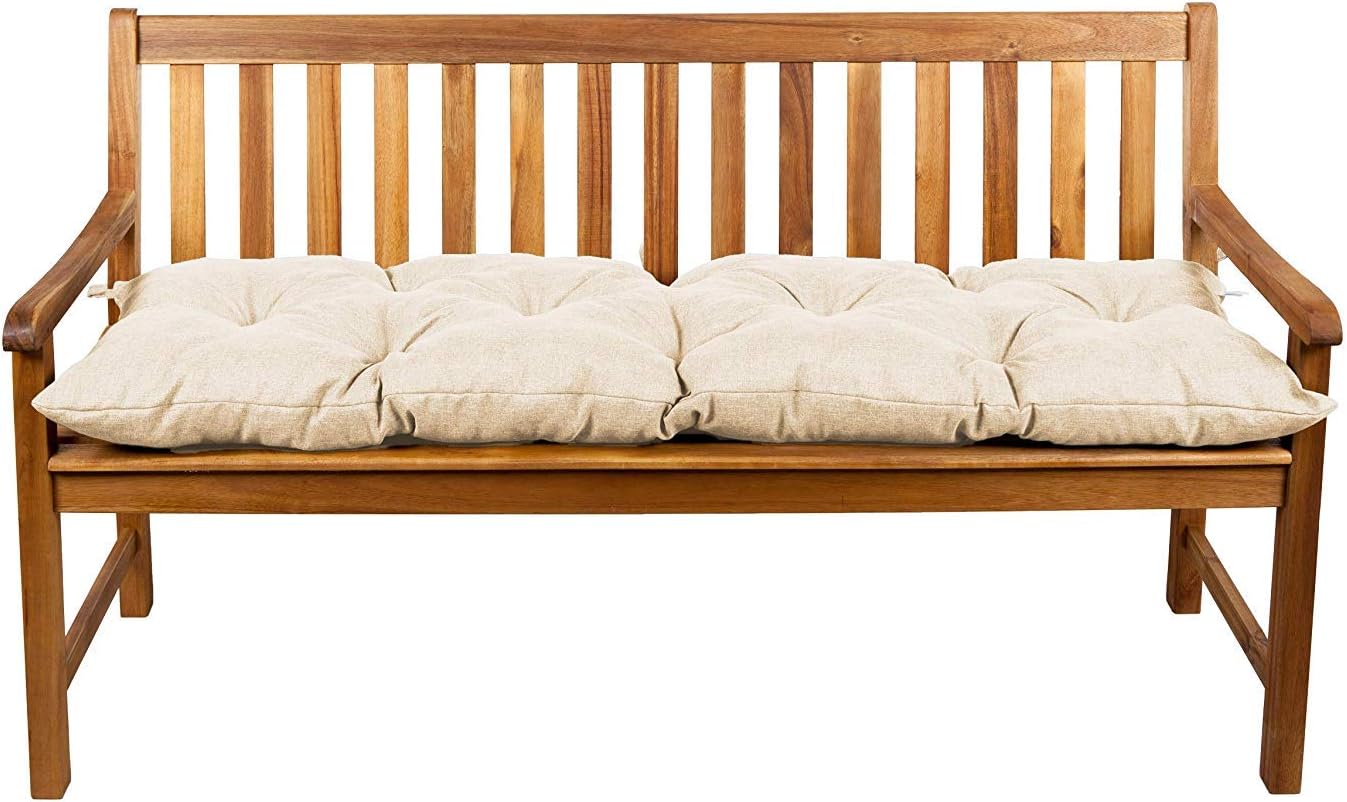 gutekissen Bench cushion Patio Lawn Bench or Swing Garden Furniture LS (200x50, Creamy 6)