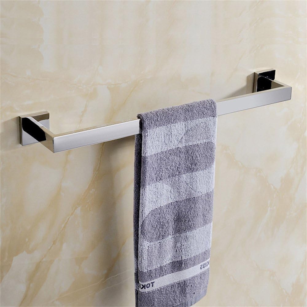 Leyden Bathroom Hardware Sets Chrome, Polish Bath Towel Bar Sets Accessories Stainless Steel Wall Mounted - - 