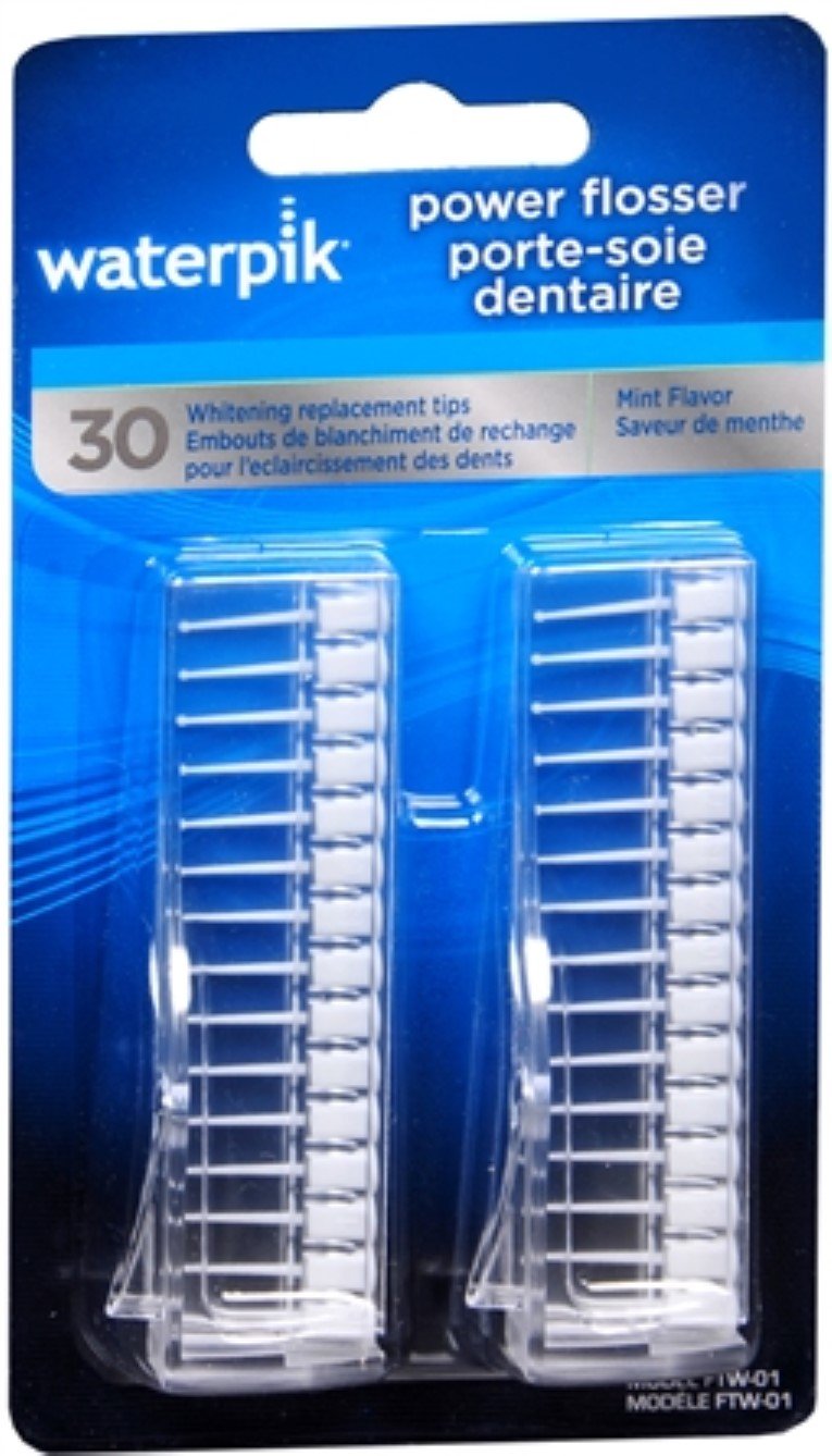 Waterpik Power Flosser Whitening Replacement Tips Mint
