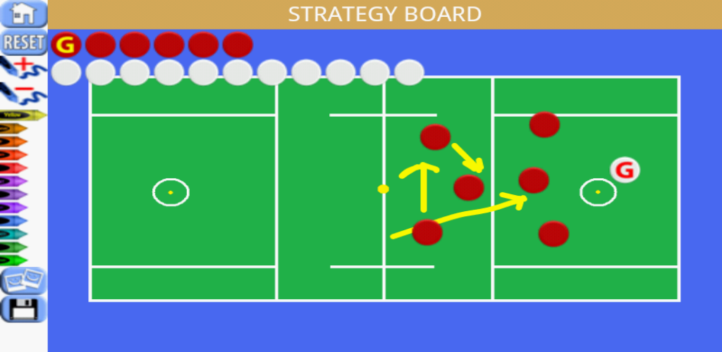 Lacrosse Clipboard & Scoreboard (for Kindle, Tablet & Phone)