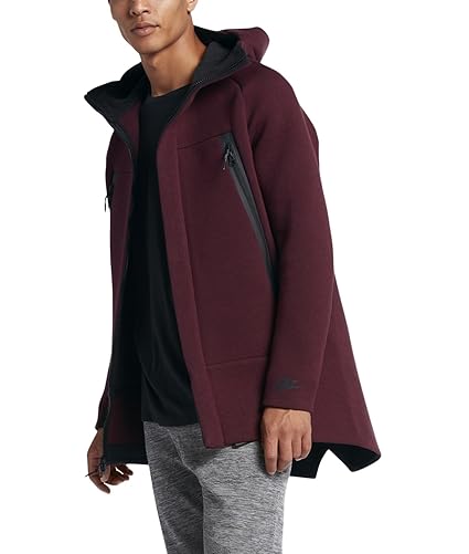 nike tech fleece night maroon