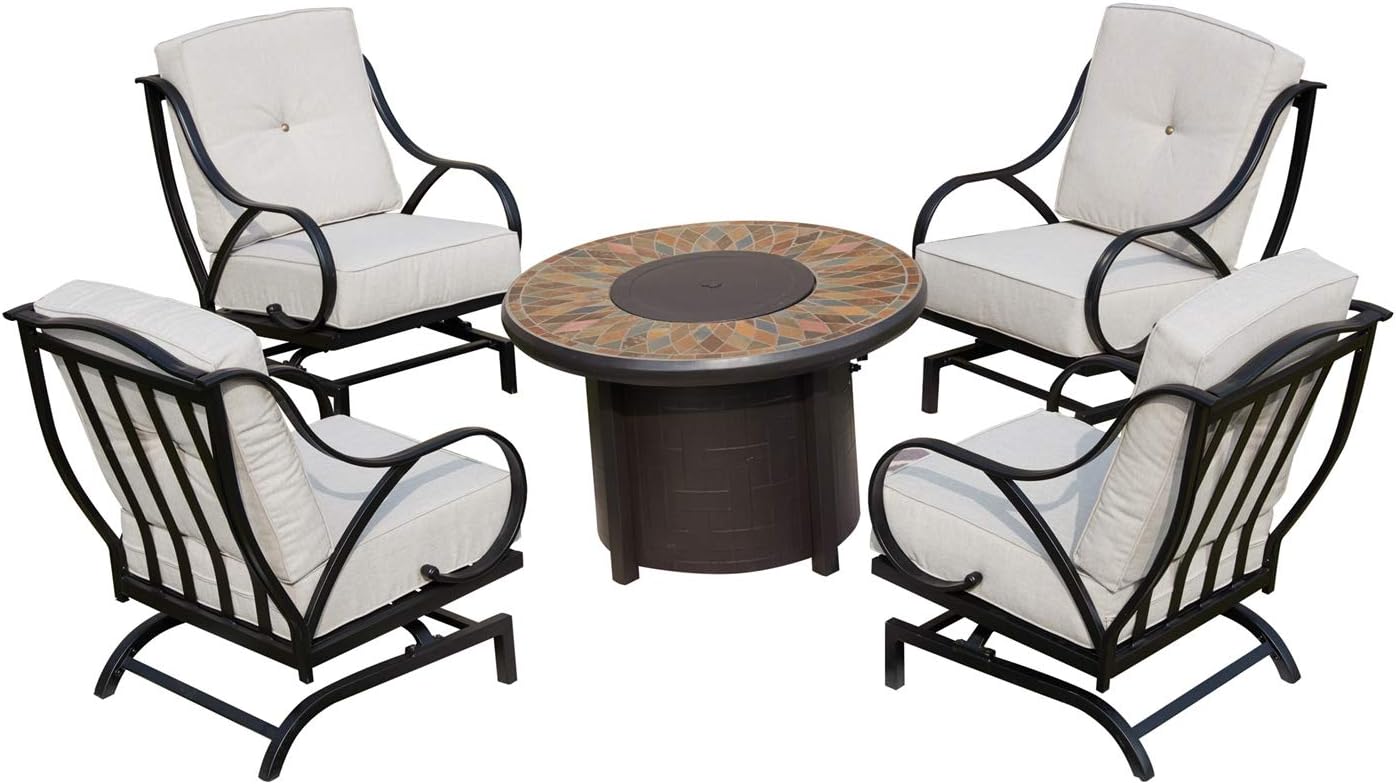 Best conversation set patio furniture with firepit