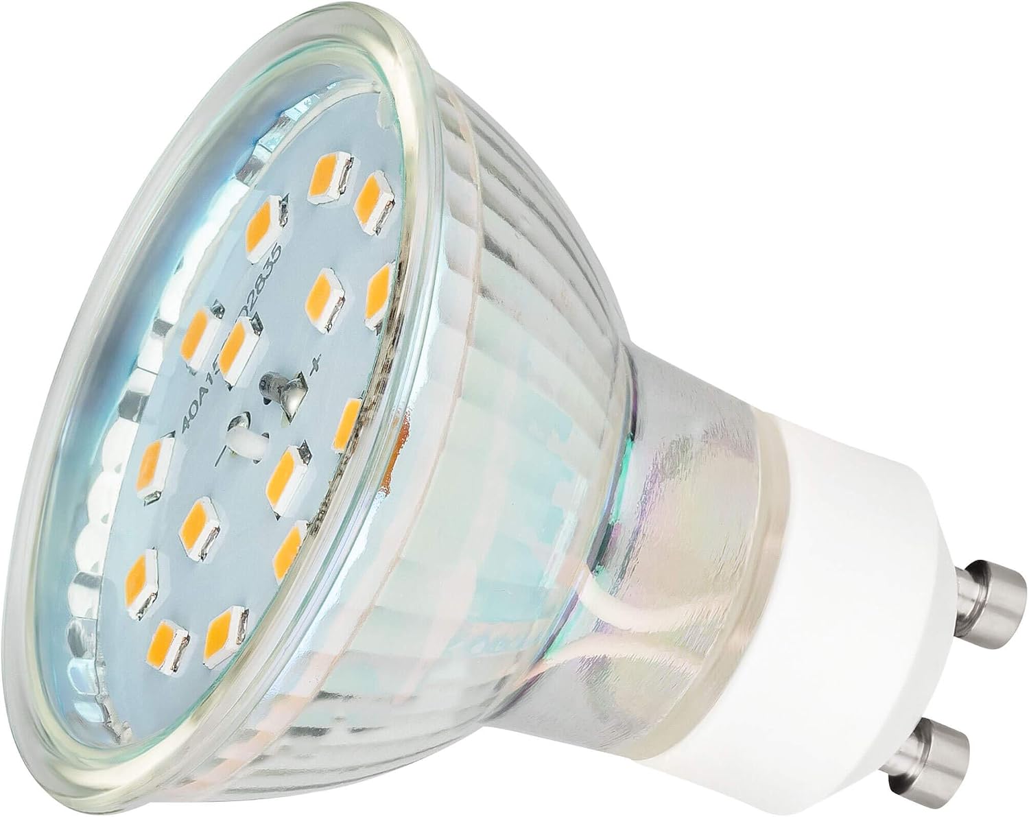SEBSON GU10 LED Bulbs Warm White 3000K, 5W, 4 Pack, Spot Lights Ceiling, Equivalent 35W Halogen Bulbs, RA97, 420lm - Image 4