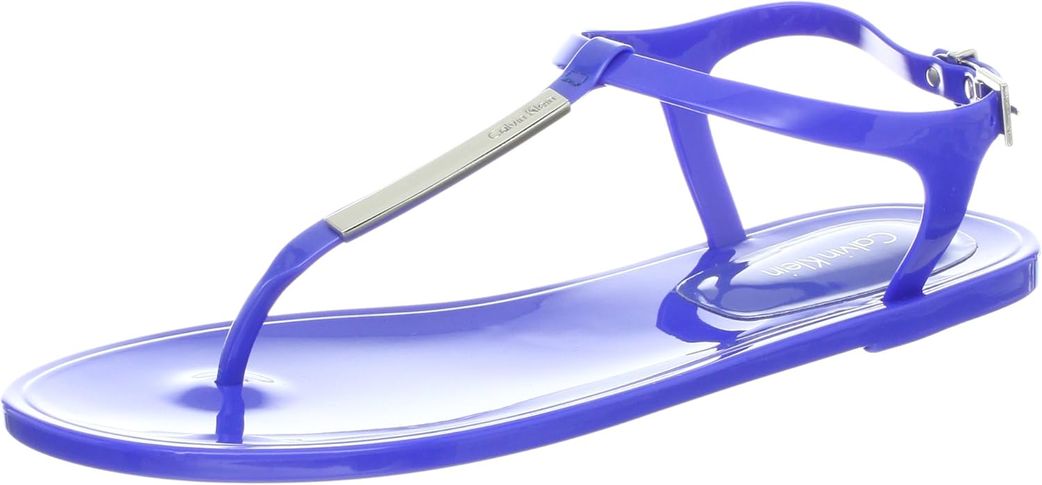 calvin klein jelly sandals