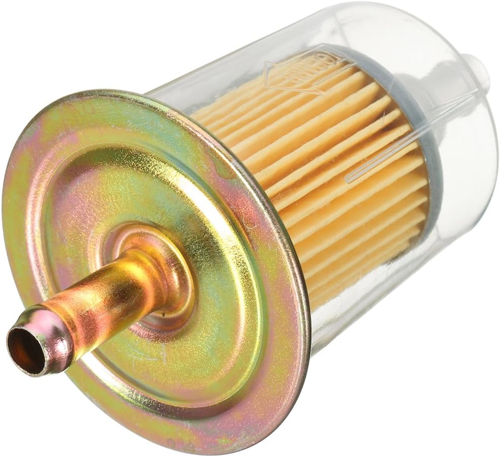 Alamor 3/8inch 10mm Fuel Filter Universal Inline Gas Fuel Line Motorcycle