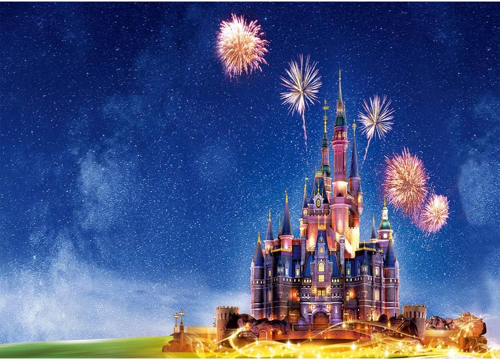 Fond De Photographie Chateau Disney 7 X 5 Transparente En Vinyle Photo Fond Nuit Etoilee Artifice 19 Toiles De Fond Pour Photos Amazon Fr Photo Camescopes