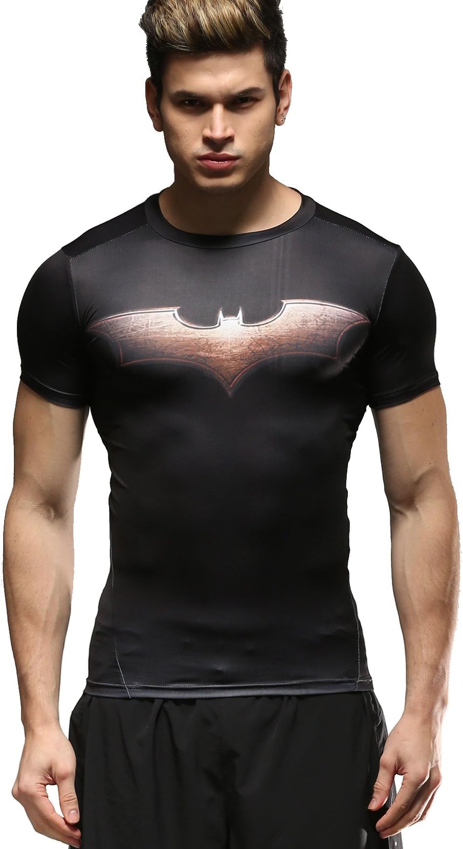 Cody Lundin men´s film version sport fitness jogging compression T-shirt hero bat shirt men´s casual tops