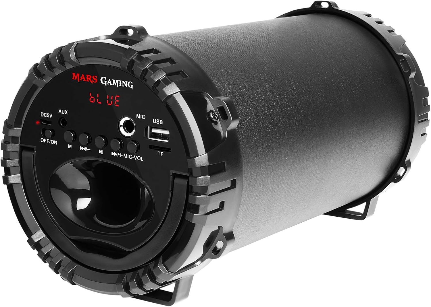 Mars Gaming MSB0, 10W Bluetooth Speaker, portable, Micro SD, RGB Flow, Karaoke, Black, único - Image 5