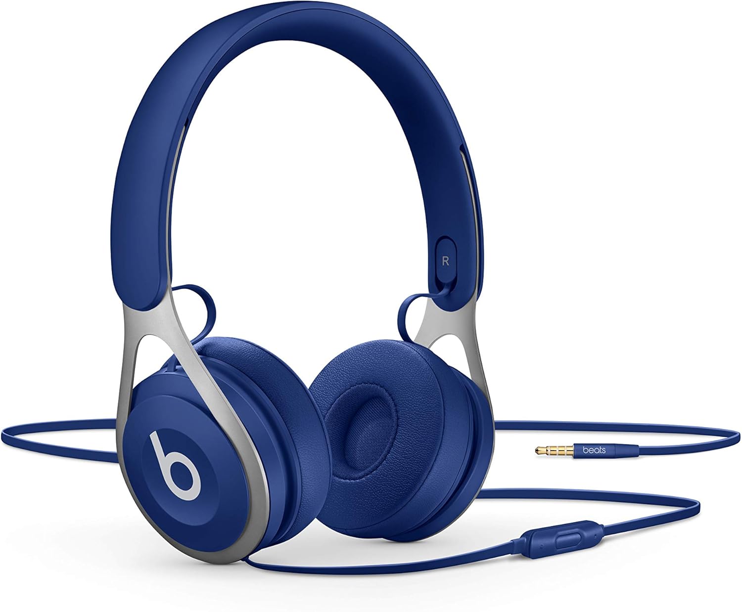 Beats Ep Wired On-Ear Headphones - Battery Free For Unlimited Listening, Built In Mic And Controls - Blue