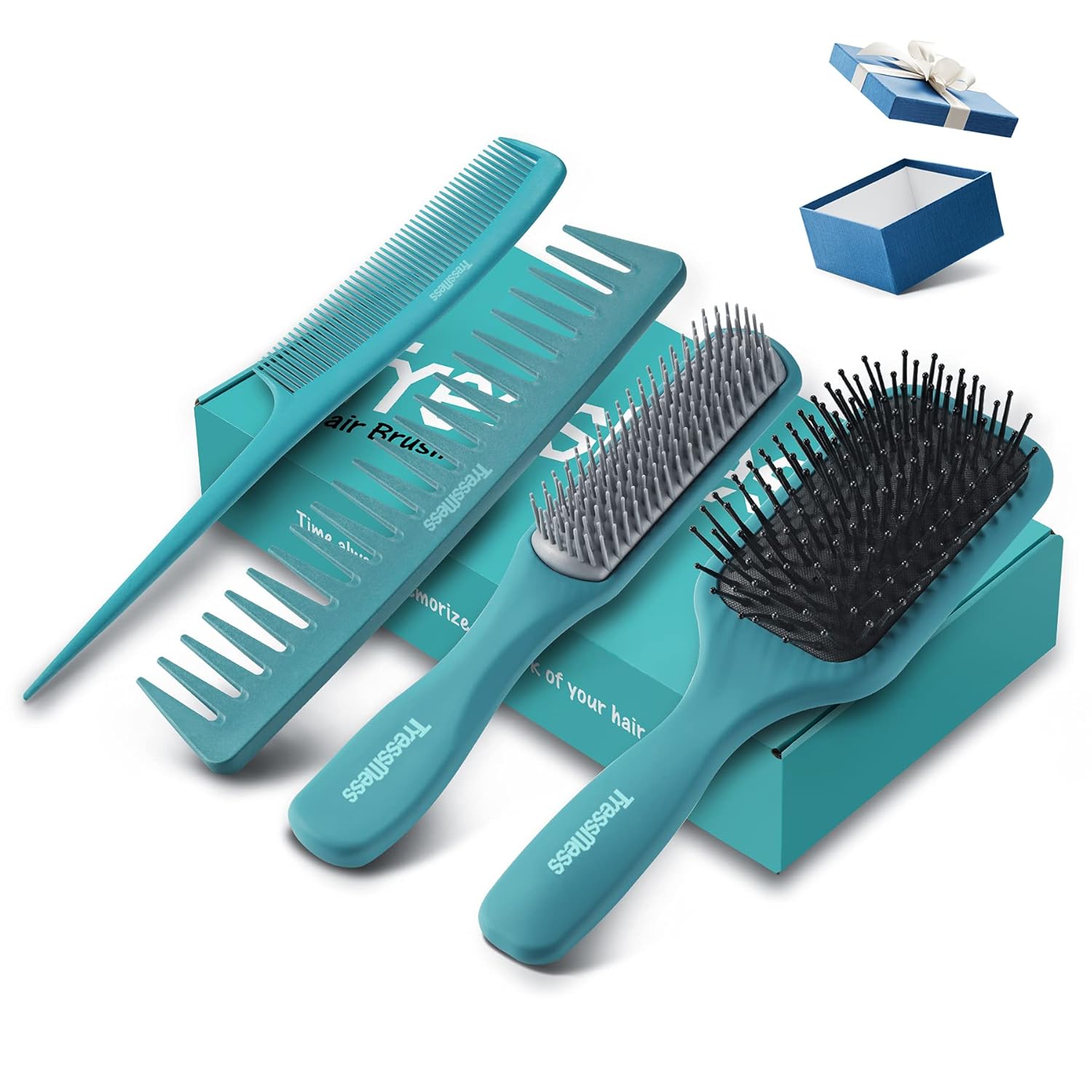 Daughter Gifts from Mom Dad - Beautiful Girl You Can Do Hard Things - Birthday Gifts for Sister Coworker Friend Girlfriend Unique Hair Brush Gift Set for Graduation Christmas Valentines Day Galentines Day Going Away Gifts by TressMess : Beauty