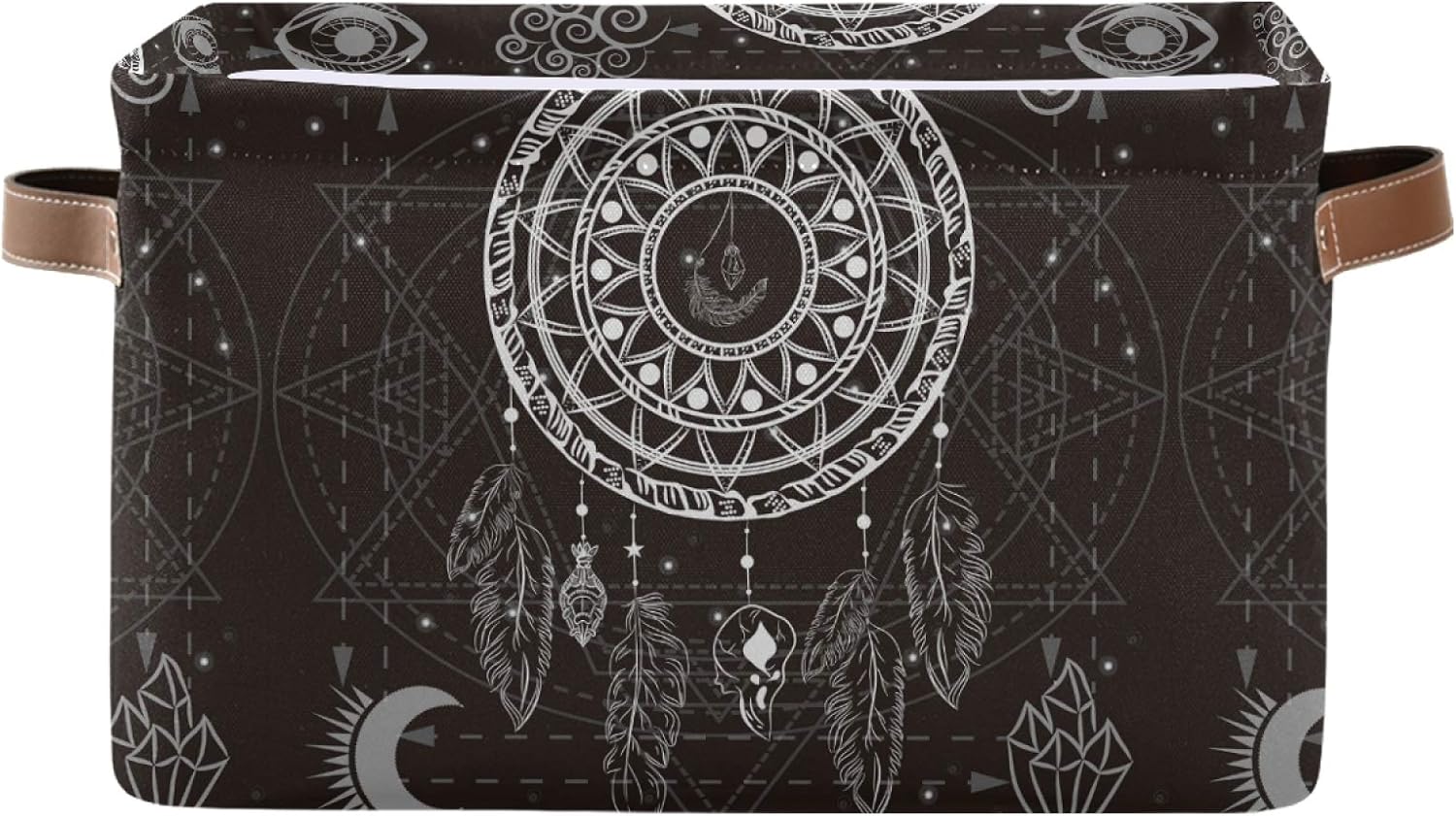 TropicalLife OOWOW - Juego de 2 cestas de almacenamiento con asas para