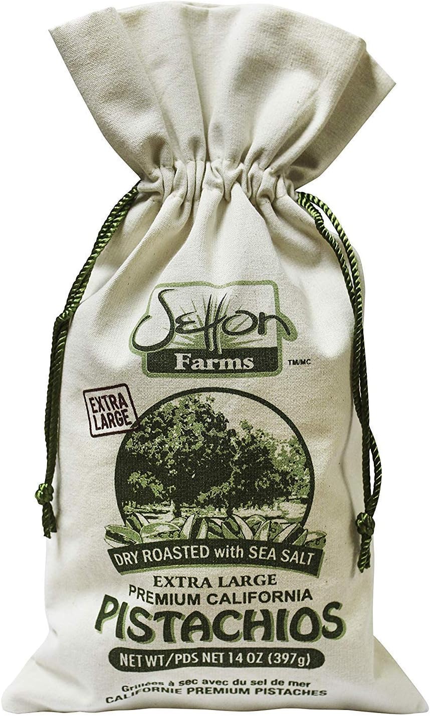 Setton Farms Extra Large Pistachios Burlap Bag (14 Oz Burlap Bag)