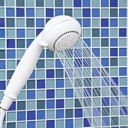 Handheld Shower Head MultiUse 5 Spray Options Easy Install w