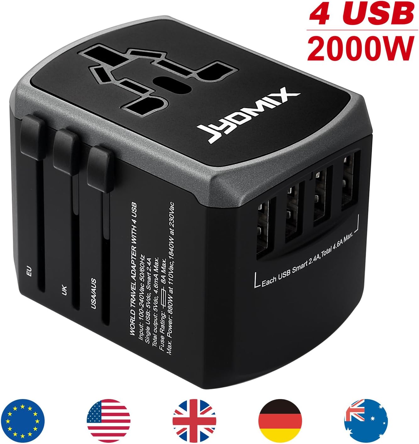 adattatori a spina internazionali