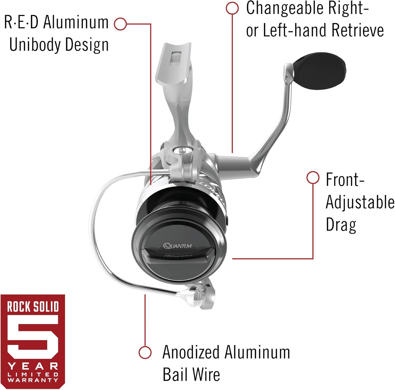quantum throttle spinning reel