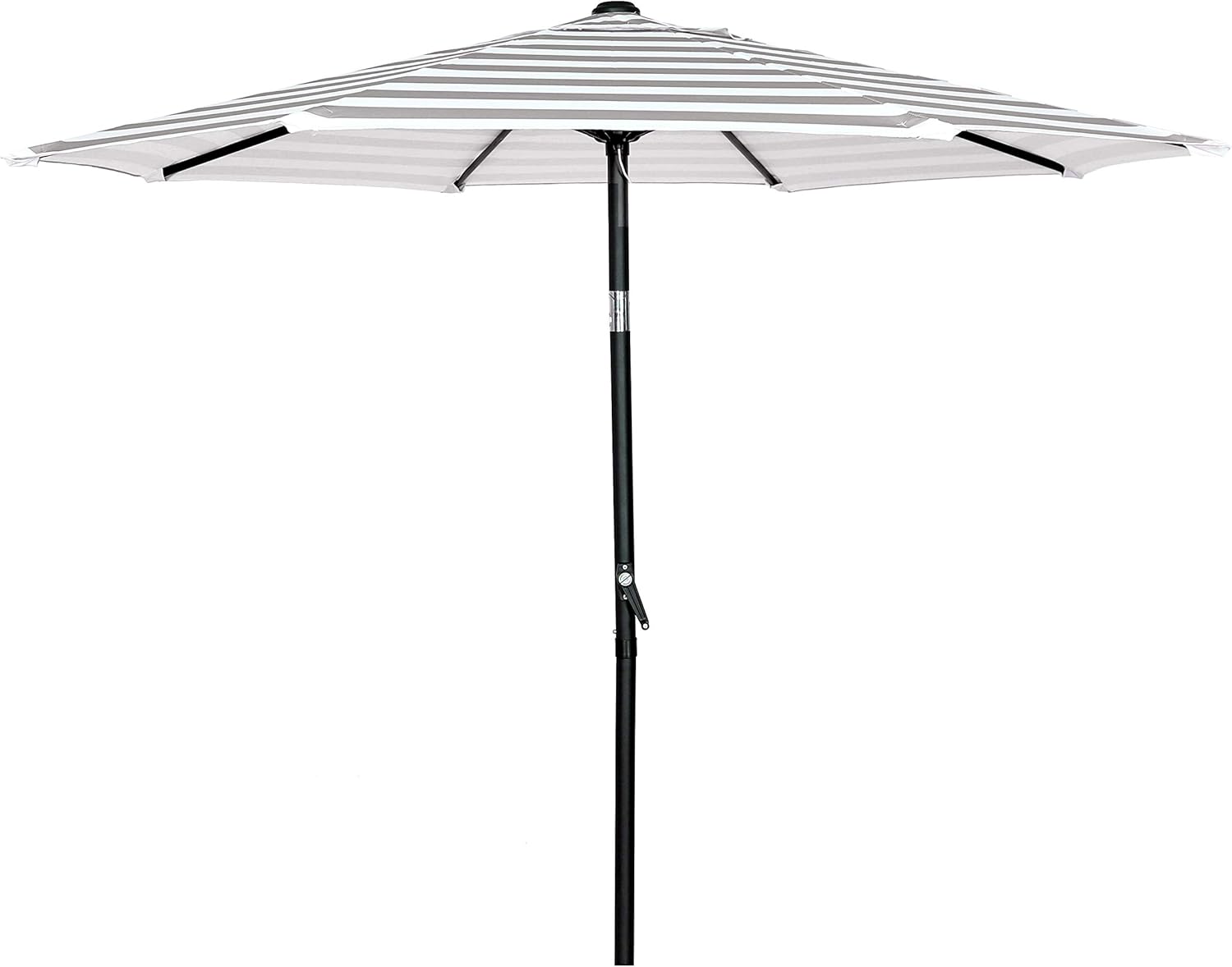 Outdoor Patio Umbrella Aluminum 7 5ft 4 Person Patio Table Beach Garden 6 Ribs