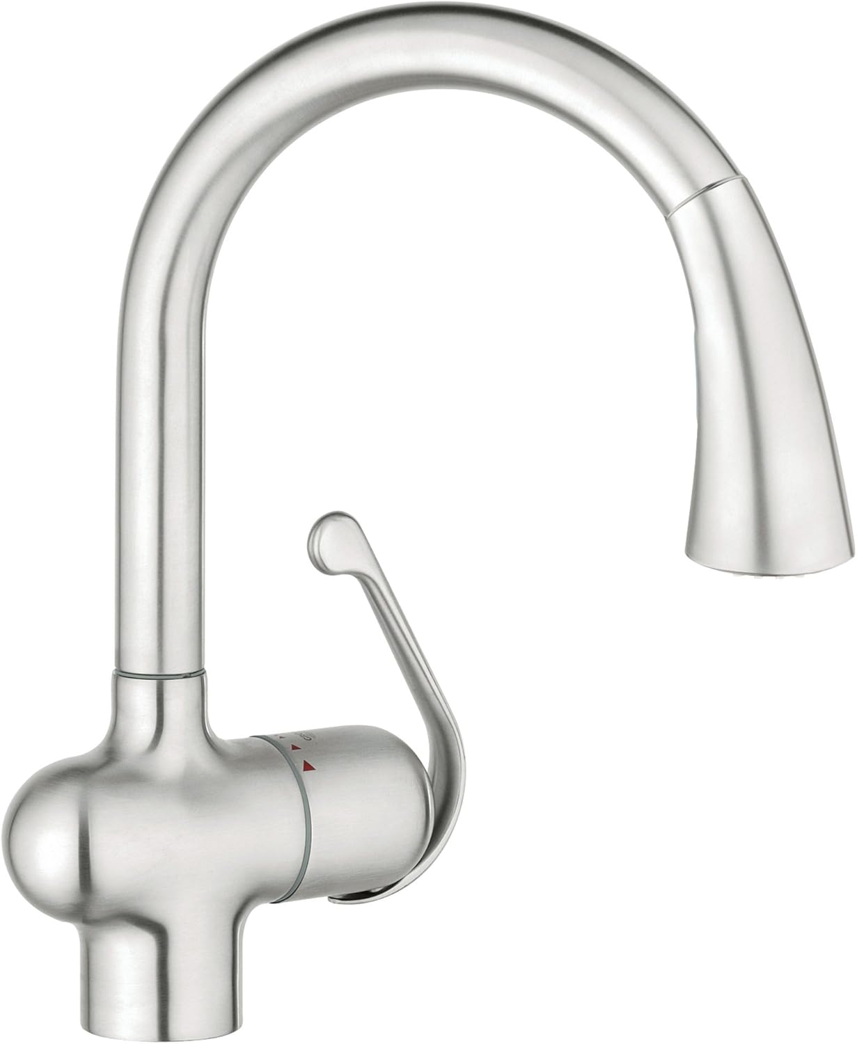 Grohe 33755sd1 Ladylux Cafe Single Handle Pull Down Kitchen Faucet