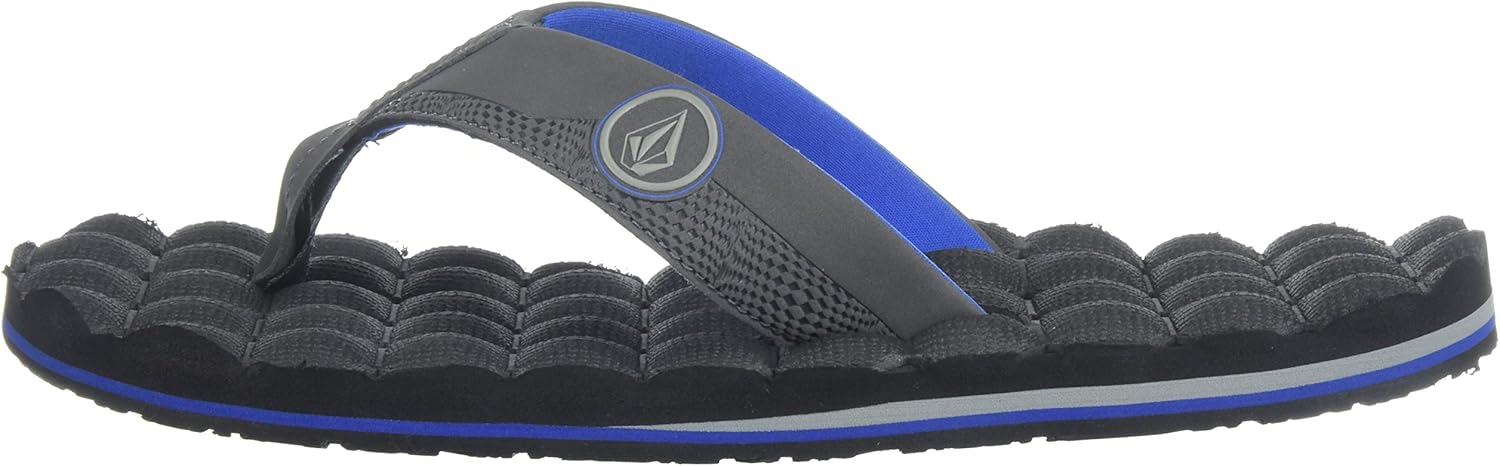 Volcom Men's Recliner Flip Flop Sandal: Shoes
