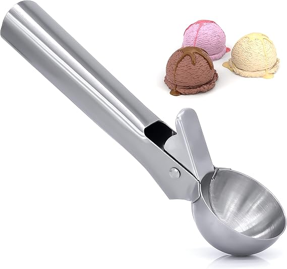 Eisportionierer Edelstahl - Für Perfekte Eiskugeln & Vieles Mehr