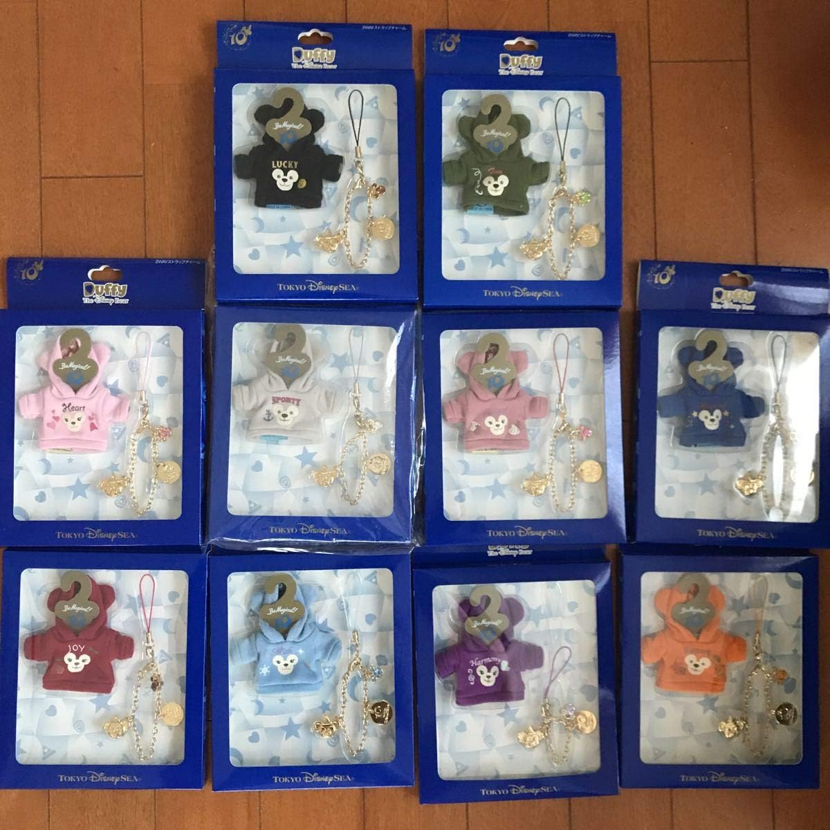 Amazon Co Jp ストラップ チャーム ダッフィ シェリーメイ 10周年 ディズニーシー Tdr Tds ホビー
