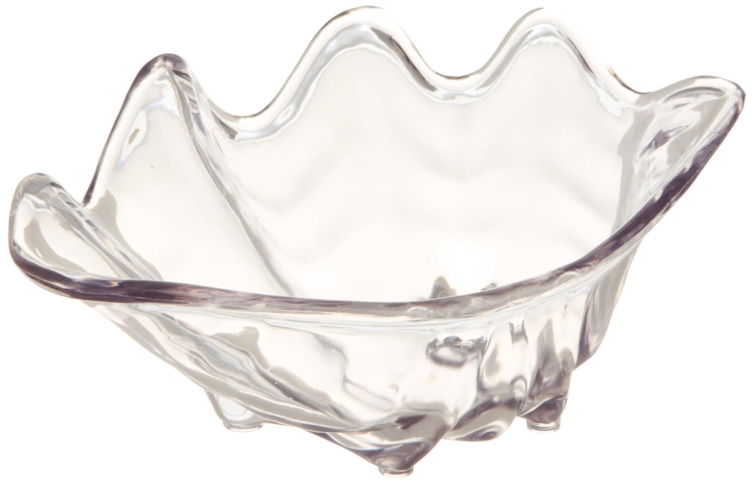 Carlisle 33907 BPAFree Small Plastic Clam Shell Bowl, 12.6