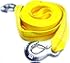 Hardware Factory Store HFS (R) 2" X 30', 4.5 Ton 2 Inch X 30 Ft. Polyester Tow Strap Rope 2 Hooks 10,000lb Towing Recovery