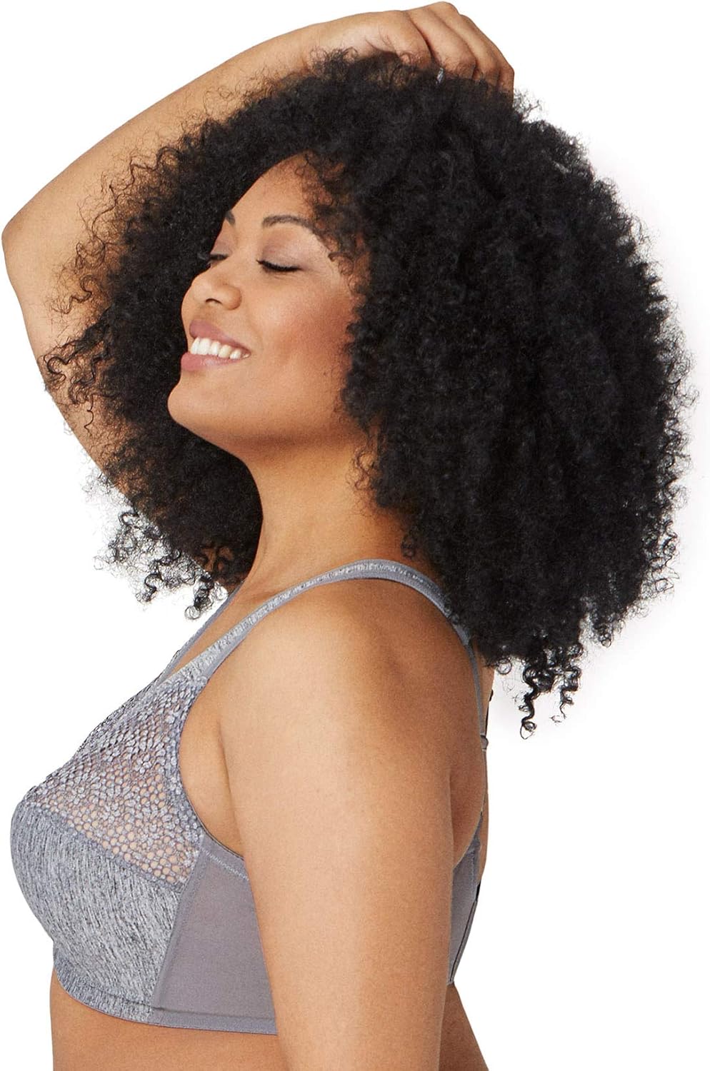 Glamorise Women's Full Figure MagicLift Moisture Control Wirefree Bra # 1064 at  Women’s Clothing store