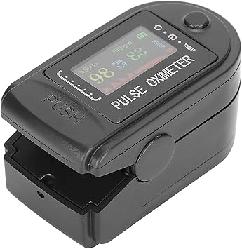 Pulse Oximeter, SPO2 Blood Oxygen Saturation, Portable Fingertip Pulse Oximeter Blood Oxygen Saturation Monitor SpO2 Healthcare Equipment for Adult Child