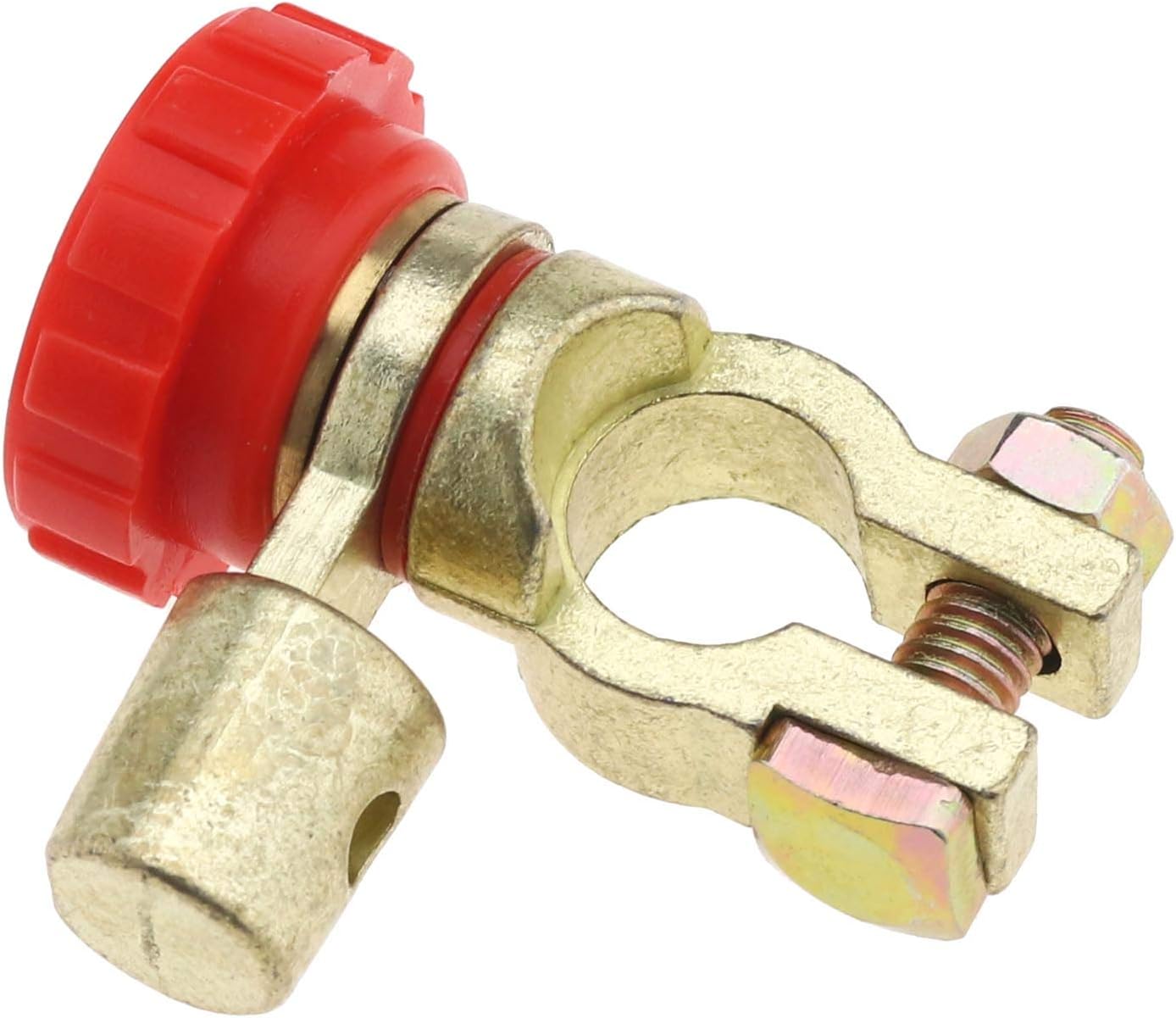 YINETTECH Car Battery Terminals Disconnecting Clamp, Negative-Post Quick Release Cut-Off Isolator Switch - Universal