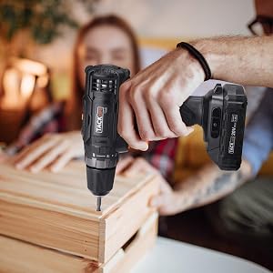 TACKLIFE PCD06B 20V MAX Lithium-Ion 3/8 