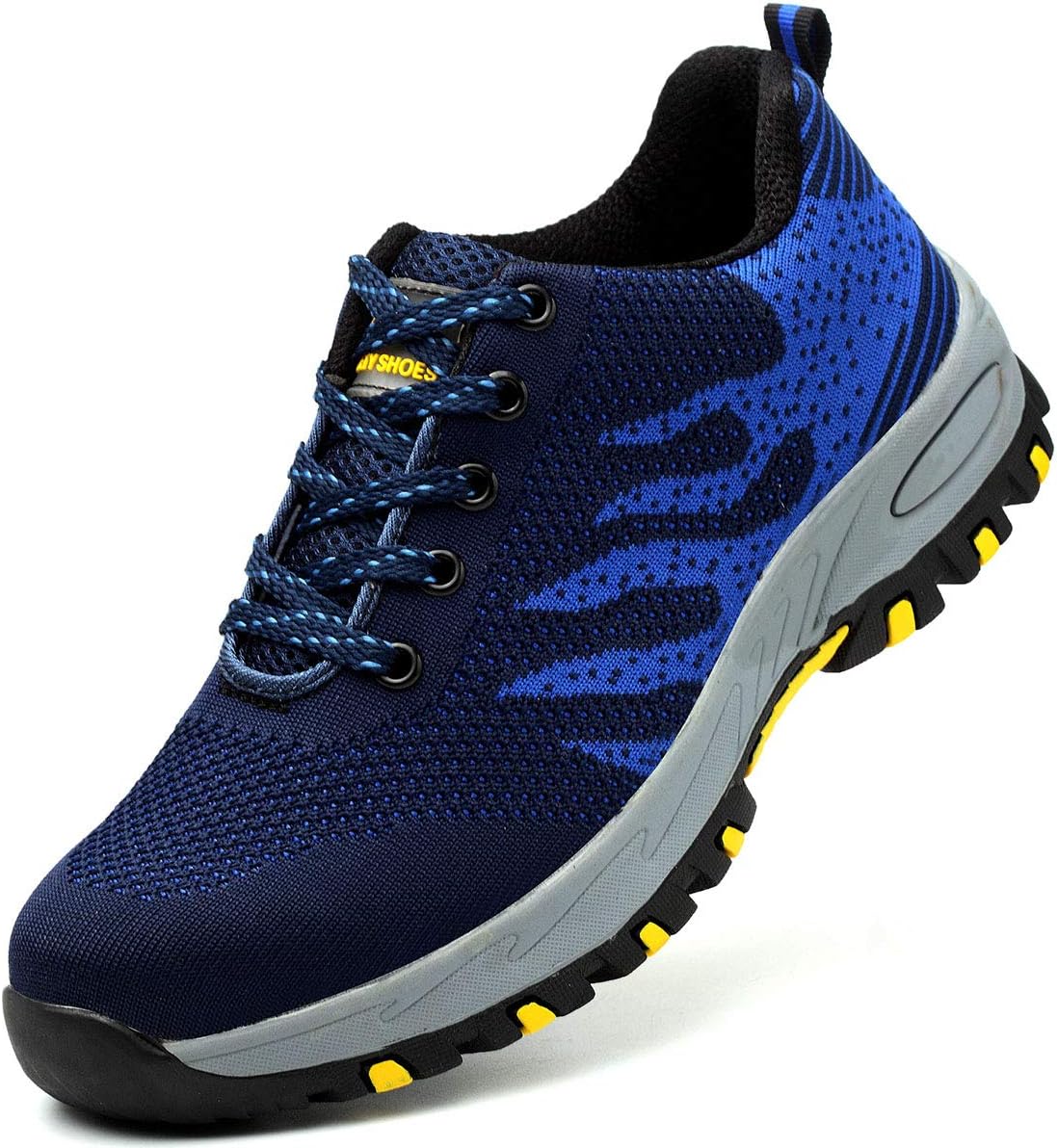 SROTER Work Shoes for Men and Women Steel Toe Safety Shoes Non Slip Lightweight Puncture Proof Industrial & Construction Shoe