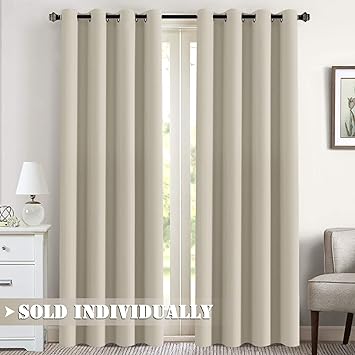 Amazon Com Flamingo P Blackout Curtain Panels Extra Long Noise