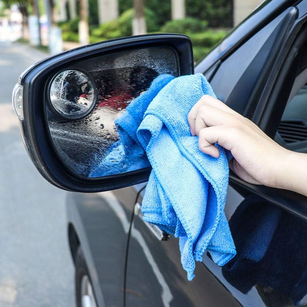 SoSickWithIt Windshield Cleaning Tool, Windshield Cleaner with Pivoting Triangular Head and Extendable Handle 2 Washable and Reusable Cover/Cloth for Interior Exterior Use Car Cleaning Kit: Automotive
