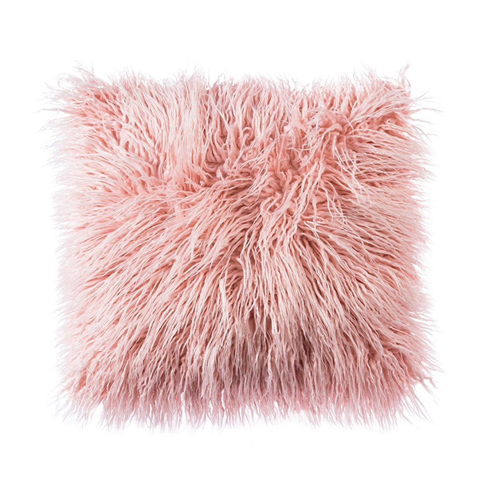 LIVEBOX Faux Fur Cushion Covers, Deluxe Home Decorative Super Soft